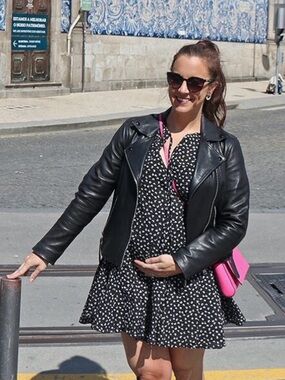 ASOS Maternity Glamorous Bloom Floral Dress – Black – Size US 8 / UK 4